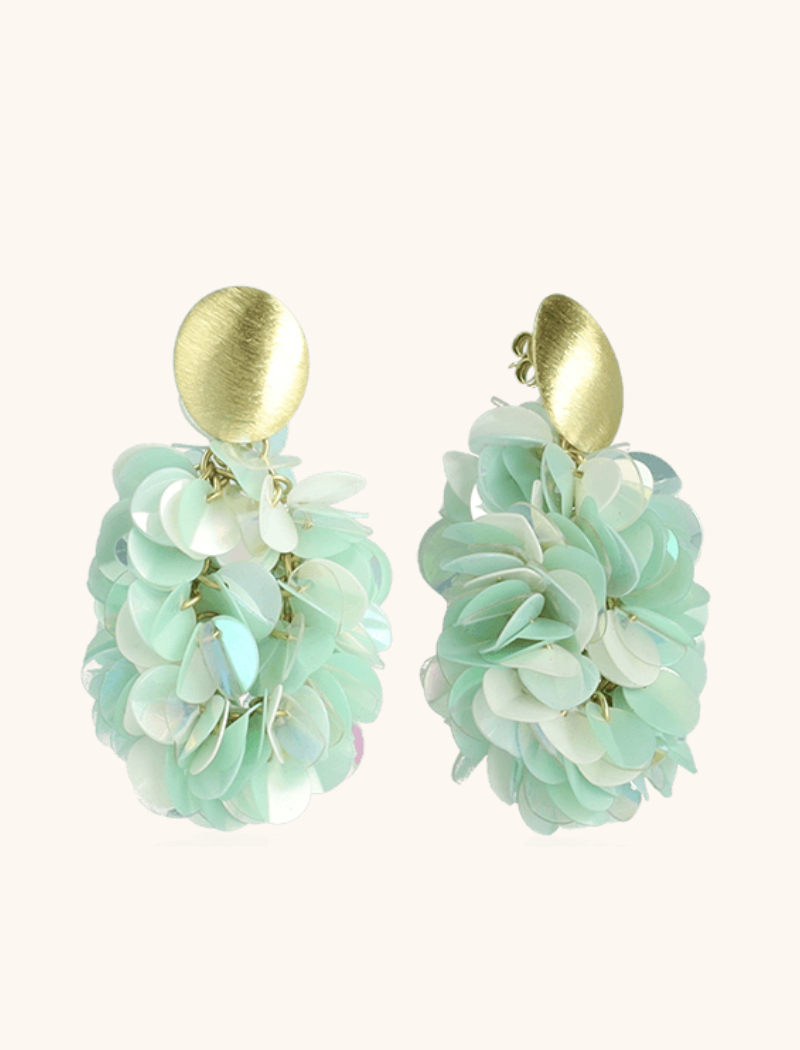 Mint earrings sale